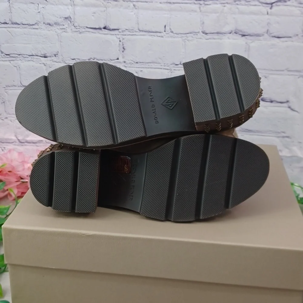 Donald J. Pliner Eryna Suede Stud Boot NIB